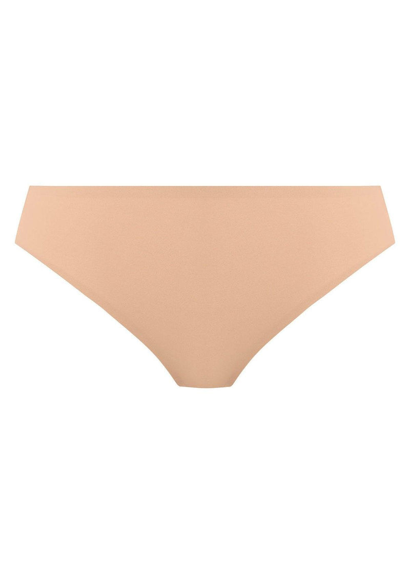 Fantasie "Smoothease" Natural Beige Invisible Stretch Thong - Lion's Lair Boutique - continuity, Fantasie, L, lingerie, M, S, THG, XL, XS - Fantasie