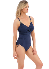 Fantasie "Ottawa" Ink UW Twist Front Swimsuit with Adjustable Leg (D-GG)