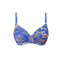 Fantasie "Burano" UW Gathered Full Cup Bikini Top (F-HH) - Lion's Lair Boutique - 32, 36, 40, 42, Bikini, F, Fantasie, Fashion, GG, HH, Pattern, SALE, Swimwear, Top, UW, UWF, Warehouse - Fantasie