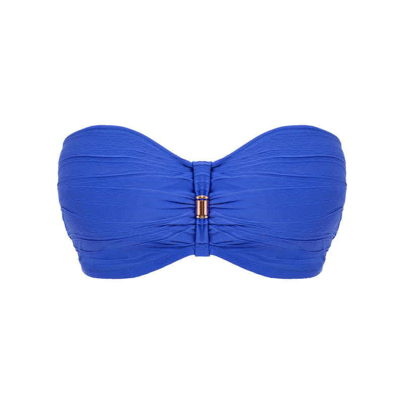 Fantasie "Beach Waves" Ultramarine UW Bandeau Bikini Top (C-GG)