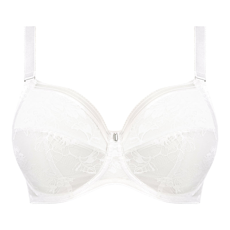 Fantasie "Fusion Lace" White UW Side Support Bra (D-HH)