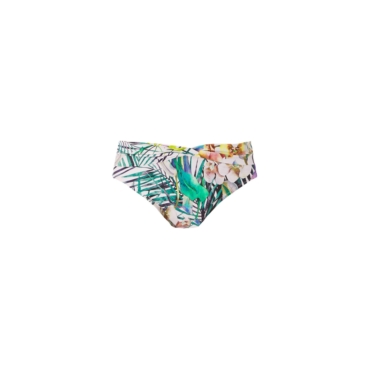 Fantasie "Playa Blanca" Classic Bikini Brief - Lion's Lair Boutique - ALT, Bottom, Classic, Fantasie, Fashion, L, Pattern, SALE, USA, White, XL, XS - Fantasie