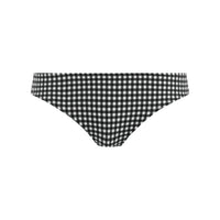 Freya "Check In" Monochrome Bikini Brief - Lion's Lair Boutique - 2X, Black, Bottom, Classic, continuity, Freya, L, M, OCT 2023, Pattern, S, Swimwear, White, XL, XS - Freya