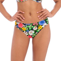 Freya "Floral Haze" Bikini Brief - Lion's Lair Boutique - 2X, Black, Bottom, Fashion, Freya, HIP, L, Pattern, S, SALE, Swimwear, Warehouse, XL, XS - Freya