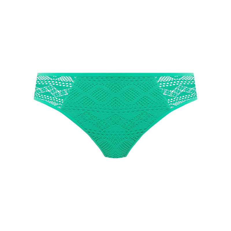 Freya "Sundance" Jade Bikini Brief - Lion's Lair Boutique - Bikini, Bottom, Classic, Fashion, Freya, HIP, L, M, Pattern, SALE, Sundance, Swimwear, Warehouse - Freya