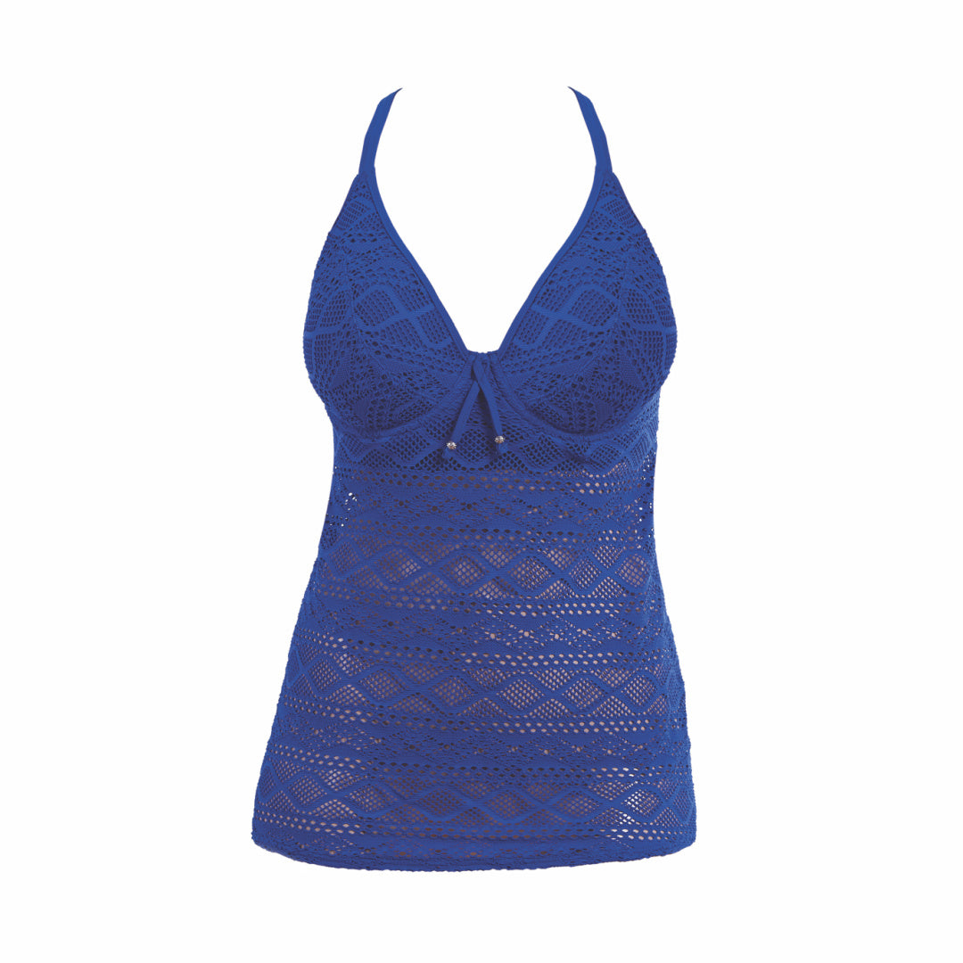 Freya Swim - Trikini Noir à Armature Avec Détails Macramé, Bonnet Paddé Freya Swim - Trikini Noir à Armature Avec Détails Macramé, Bonnet Paddé