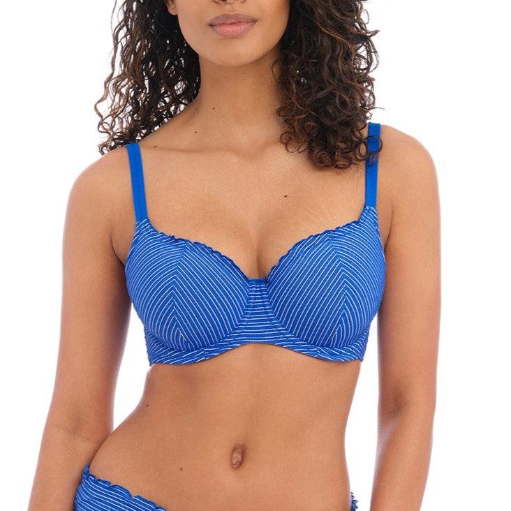 Freya "Ocean Calling" UW Sweetheart Bikini Top (D-H) - Lion's Lair Boutique - 30, 32, 34, 36, 38, Bikini, D, Fashion, FF, Freya, G, GG, H, SALE, Solid, UWP - Freya