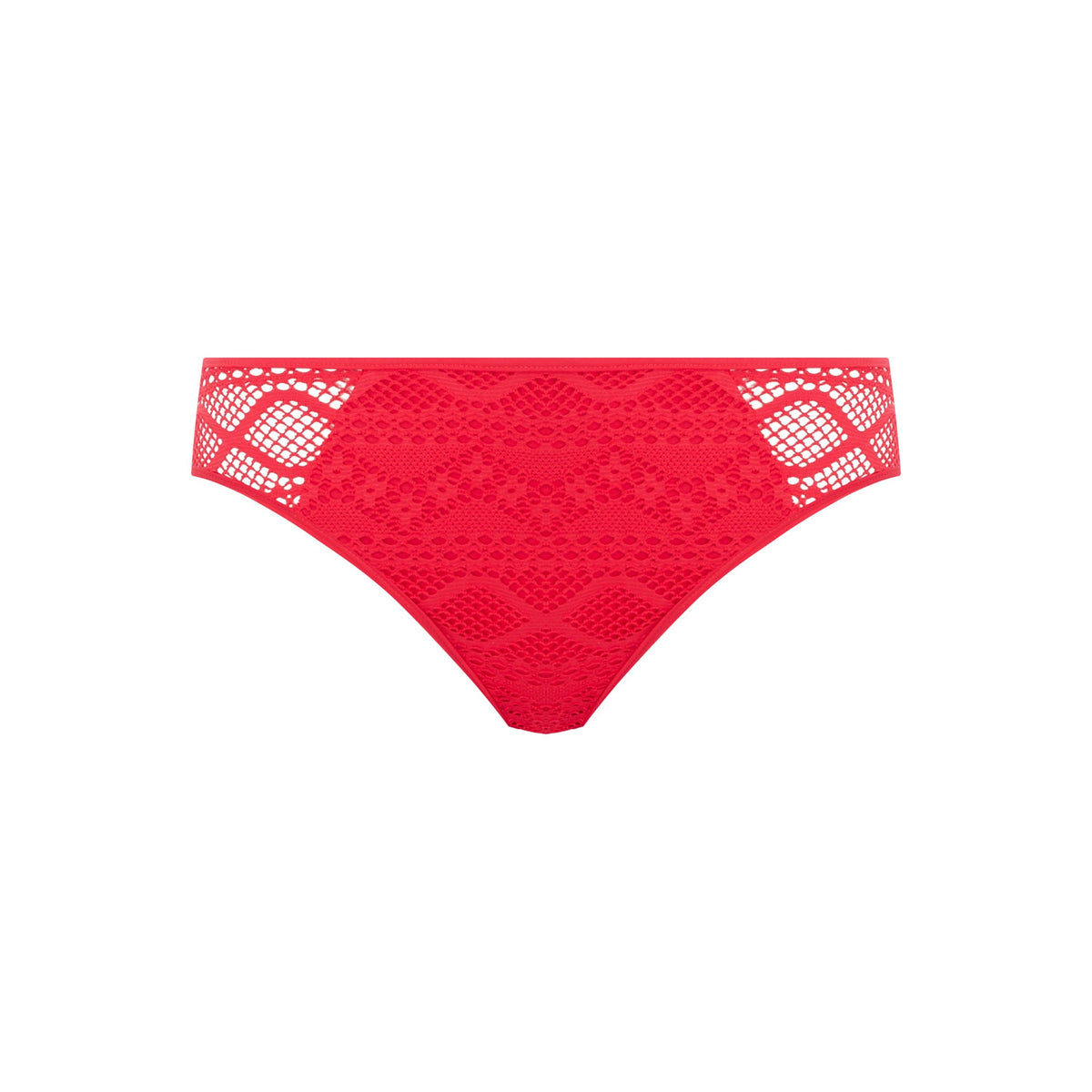 Freya "Sundance" Red Hipster Bikini Brief - Lion's Lair Boutique - ALT, Bottom, Fashion, Freya, HIP, L, M, S, SALE, Solid, Sundance, Swimwear, Warehouse, XL, XS - Freya