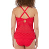 Freya "Sundance" Red UW Padded Tankini (DD-FF) - Lion's Lair Boutique - 30, 32, 34, 36, 38, D, DD, E, F, Fashion, FF, Freya, G, GG, SALE, Solid, Sundance, Swimwear, Tankini, TNX, Top, UW, Warehouse - Freya