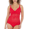 Freya "Sundance" Red UW Padded Tankini (DD-FF) - Lion's Lair Boutique - 30, 32, 34, 36, 38, D, DD, E, F, Fashion, FF, Freya, G, GG, SALE, Solid, Sundance, Swimwear, Tankini, TNX, Top, UW, Warehouse - Freya