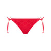 Freya "Sundance" Red Tie Side Bikini Brief - Lion's Lair Boutique - ALT, Fashion, Freya, L, M, S, SALE, Solid, Sundance, Swimwear, Tie Side, Warehouse, XL, XS - Freya