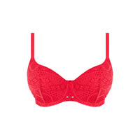 Freya "Sundance" Red UW Sweetheart Padded Bikini Top (E-H)