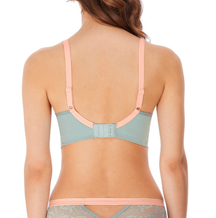 Freya "Offbeat" Earl Grey UW Moulded Demi T-Shirt Bra (C-HH)