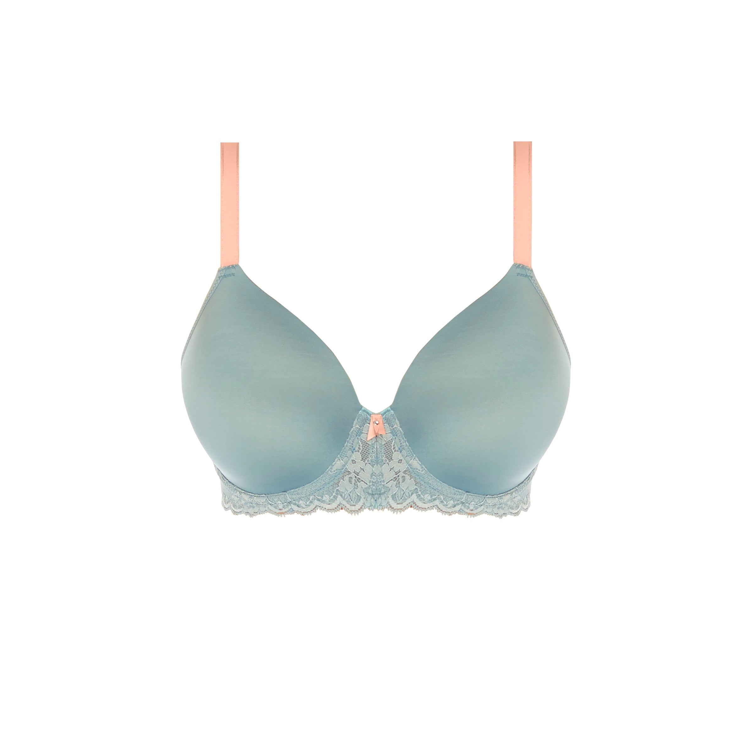 Freya "Offbeat" Earl Grey UW Moulded Demi T-Shirt Bra (C-HH)