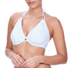 Freya "Sundance" White UW Bandless Halter Bikini Top (E-FF)