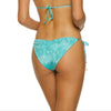Guria Aqua Snake Scrunch Tie Side