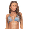 Guria "Croco Denim" 3-in-1 Bikini Top
