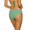 Guria Green Nautical Stripes American Flip Bottom