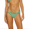 Guria Green Nautical Stripes American Flip Bottom