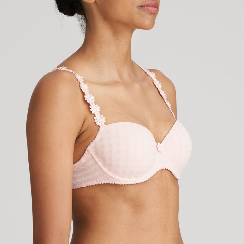 Marie Jo "Avero" Pearly Pink UW Padded Balcony Bra (B-F)
