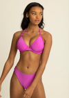 Miss Mandalay "Dune" Vivid Pink High Leg Bikini Brief