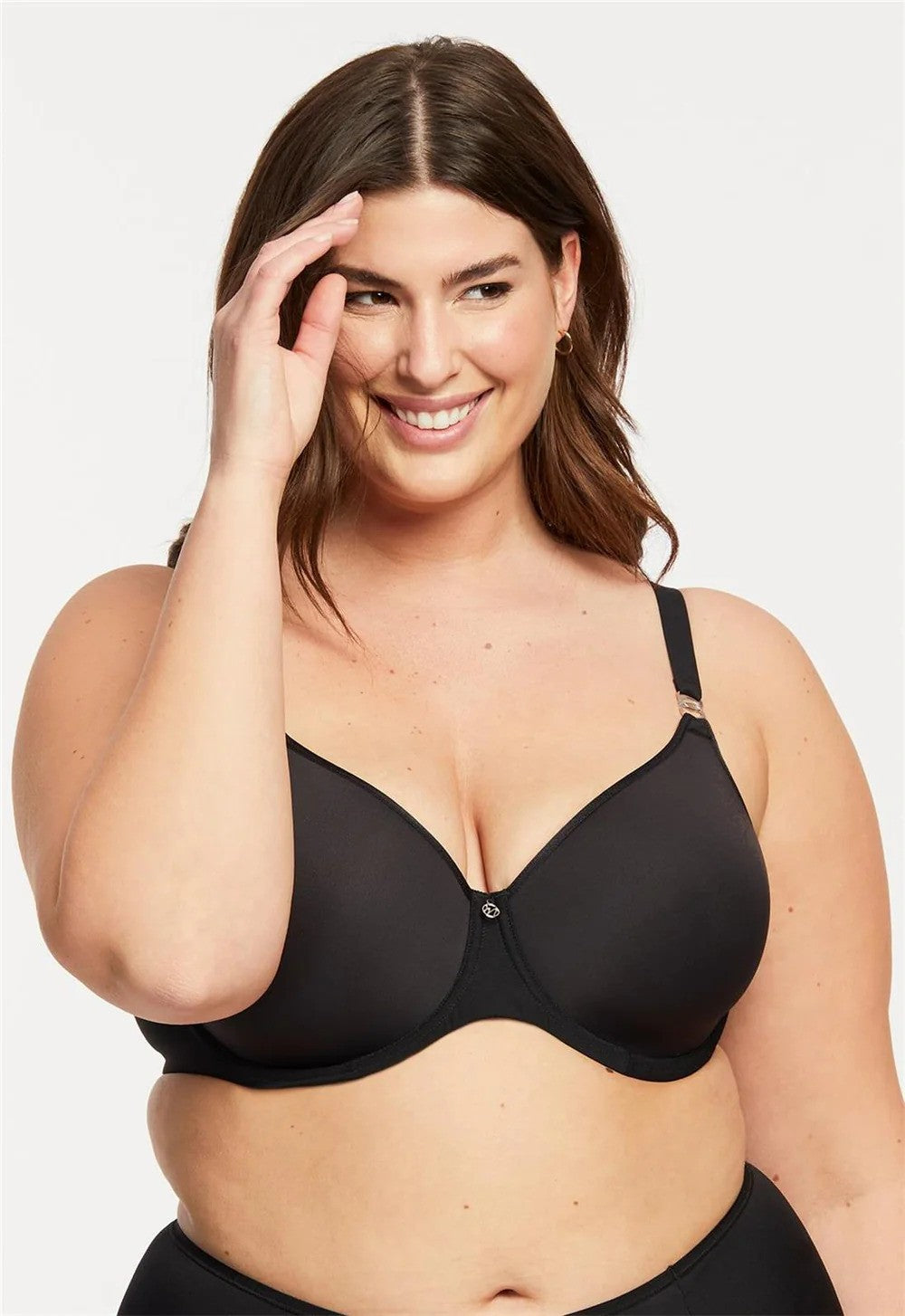 Montelle "Sublime" Black UW Spacer Bra (C-H)