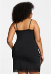 Montelle Black V-Neck Full Length Slip