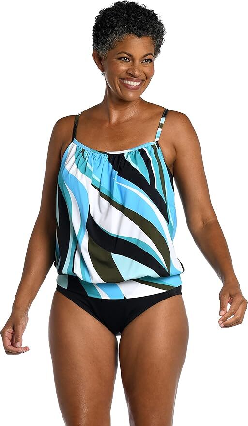 Maxine "Retro Wave" UW Tankini