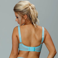 Nessa "Alisa" Blue UW Balconnet Bra (F-HH)