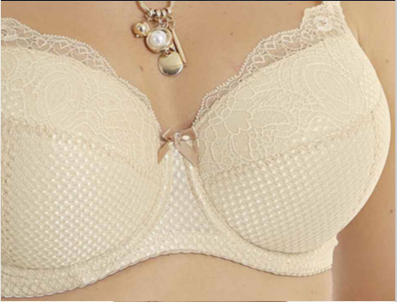 Nessa "Abby" Beige UW Padded Bra (FF-G))