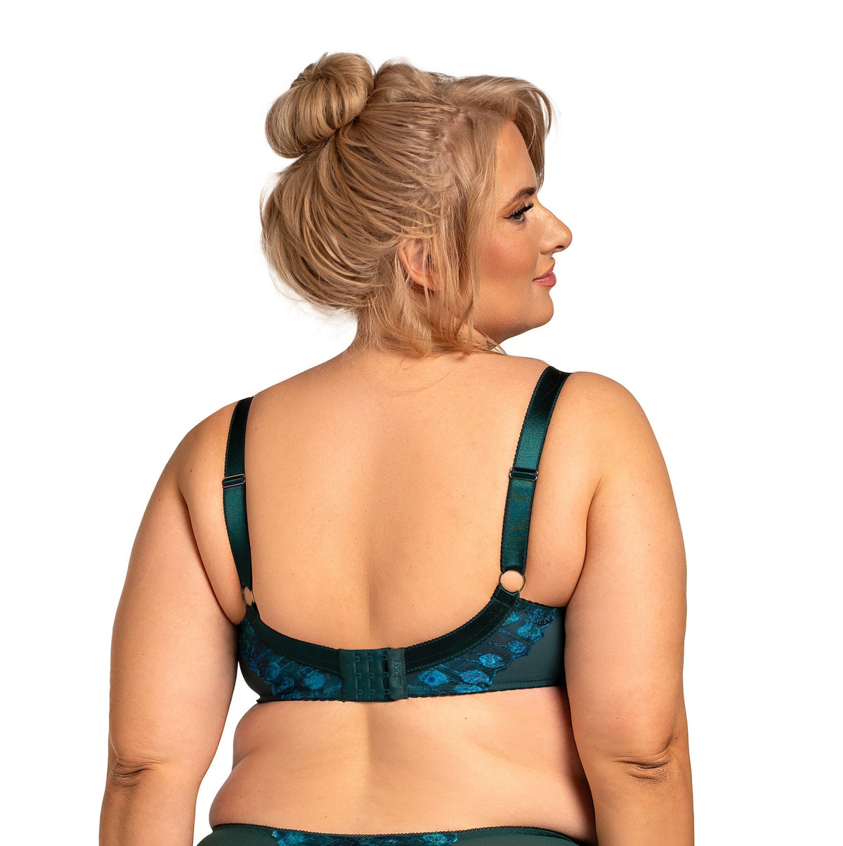 Nessa "Ines" Peacock UW Balcony Bra (46-48 bands)