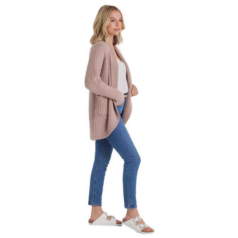 Softies Coco Marshmallow Cocoon Cardigan - Lion's Lair Boutique - 1X, 2X, 3X, continuity, L, M, S, XL - Softies