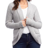 Softies Gray Marshmallow Cocoon Cardigan - Lion's Lair Boutique - 1X, 2X, 3X, continuity, L, M, S, XL - Softies