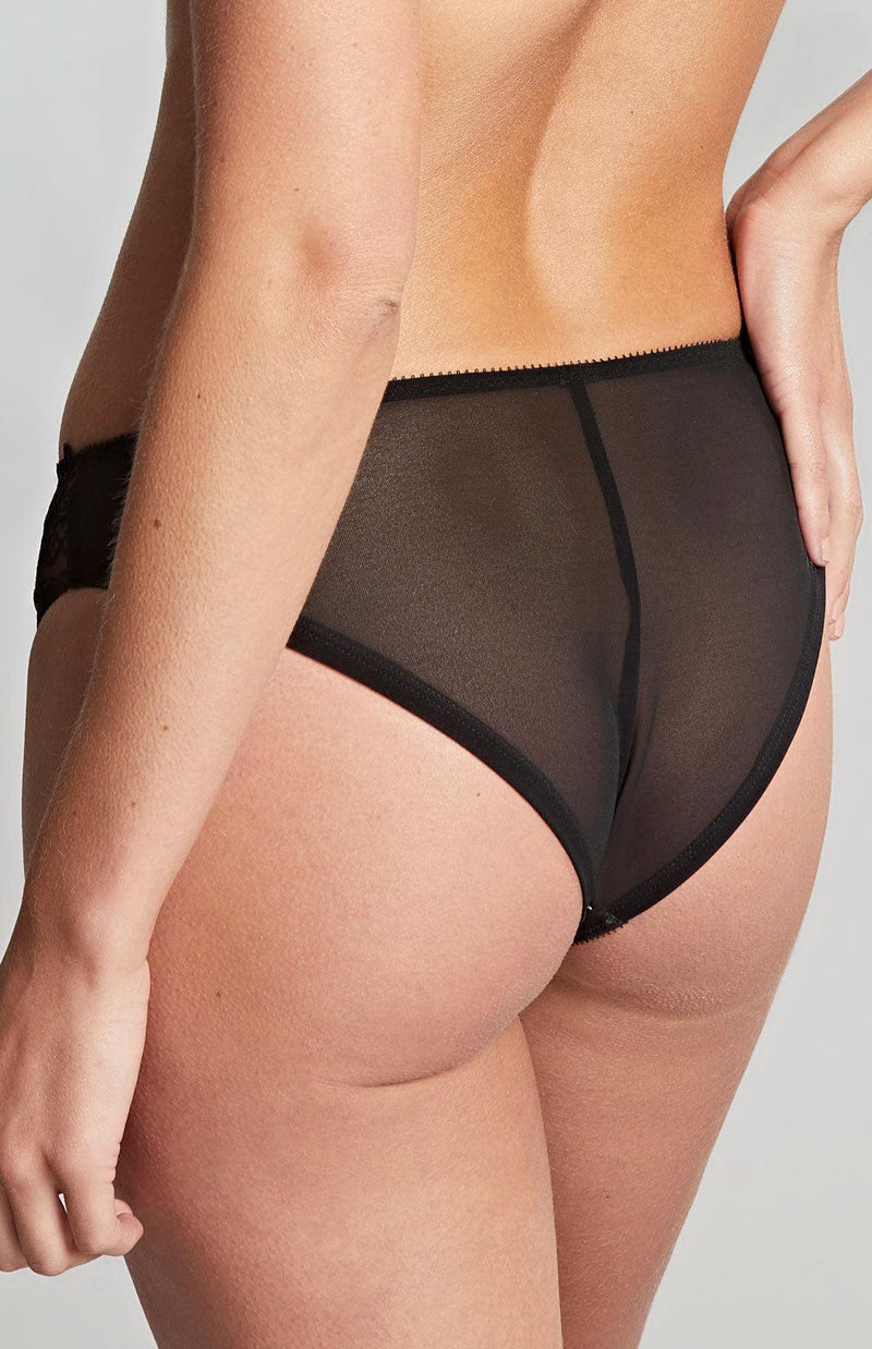 Panache Cleo "Blossom" Black Brazilian - Lion's Lair Boutique - 2X, BRZ, Cleo, continuity, DEC 2023, L, lingerie, M, Panache, S, XL, XS - Panache