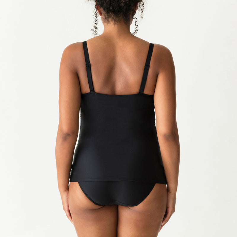 Prima Donna "Cocktail" Black UW Non Padded Tankini (D-E)