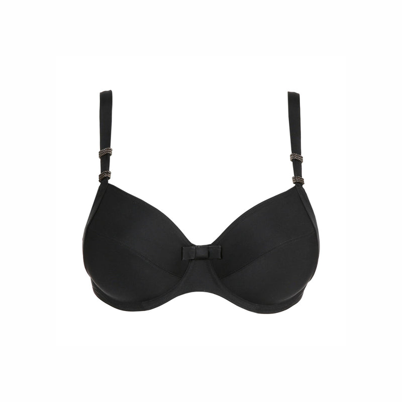 Prima Donna "Cocktail" Black UW Full Cup Bikini Top (E-I)