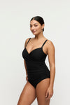 Prima Donna "Delray" Black UW Full Cup Control Swimsuit (C-I)