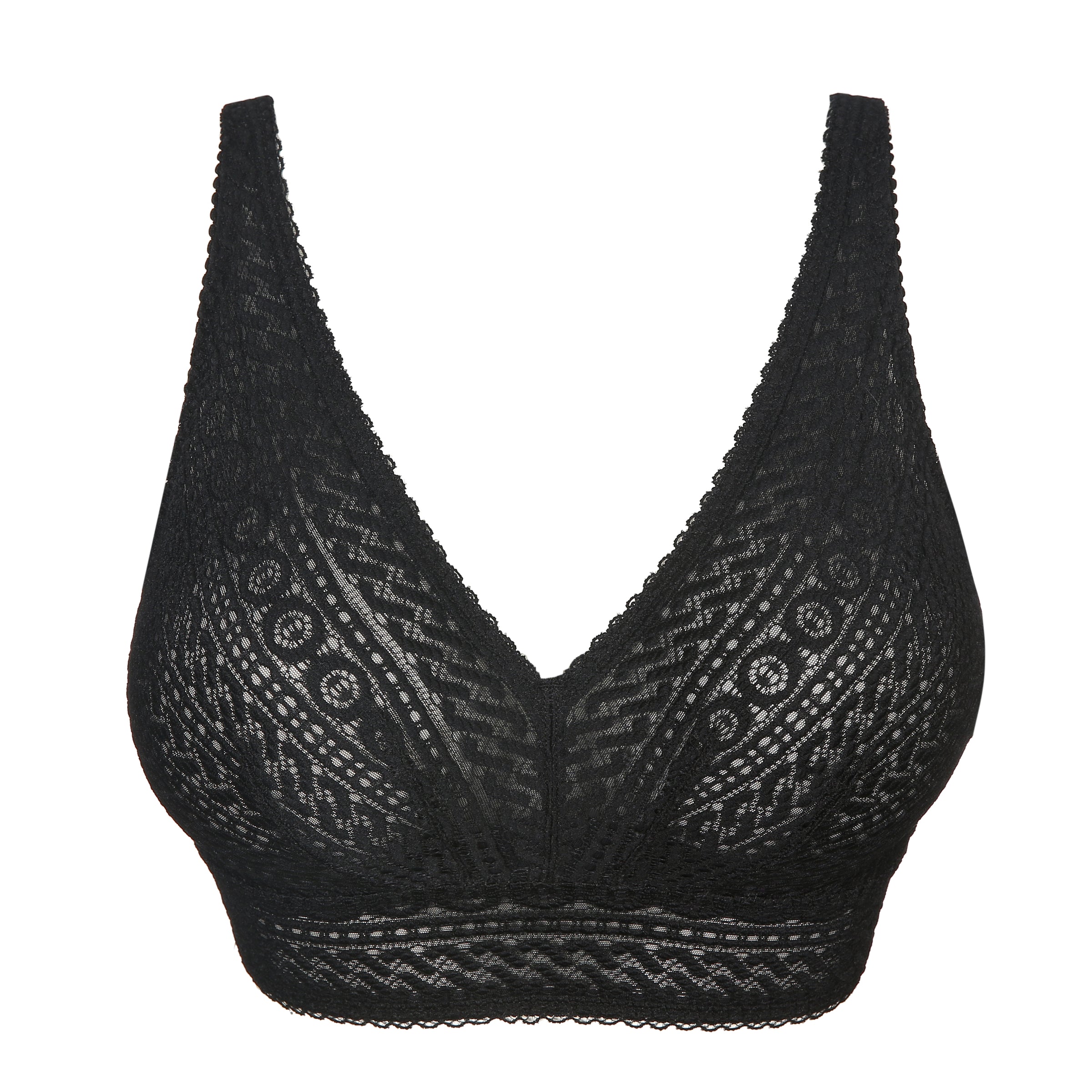 Prima Donna “Montara” Black Bralette (C-G)