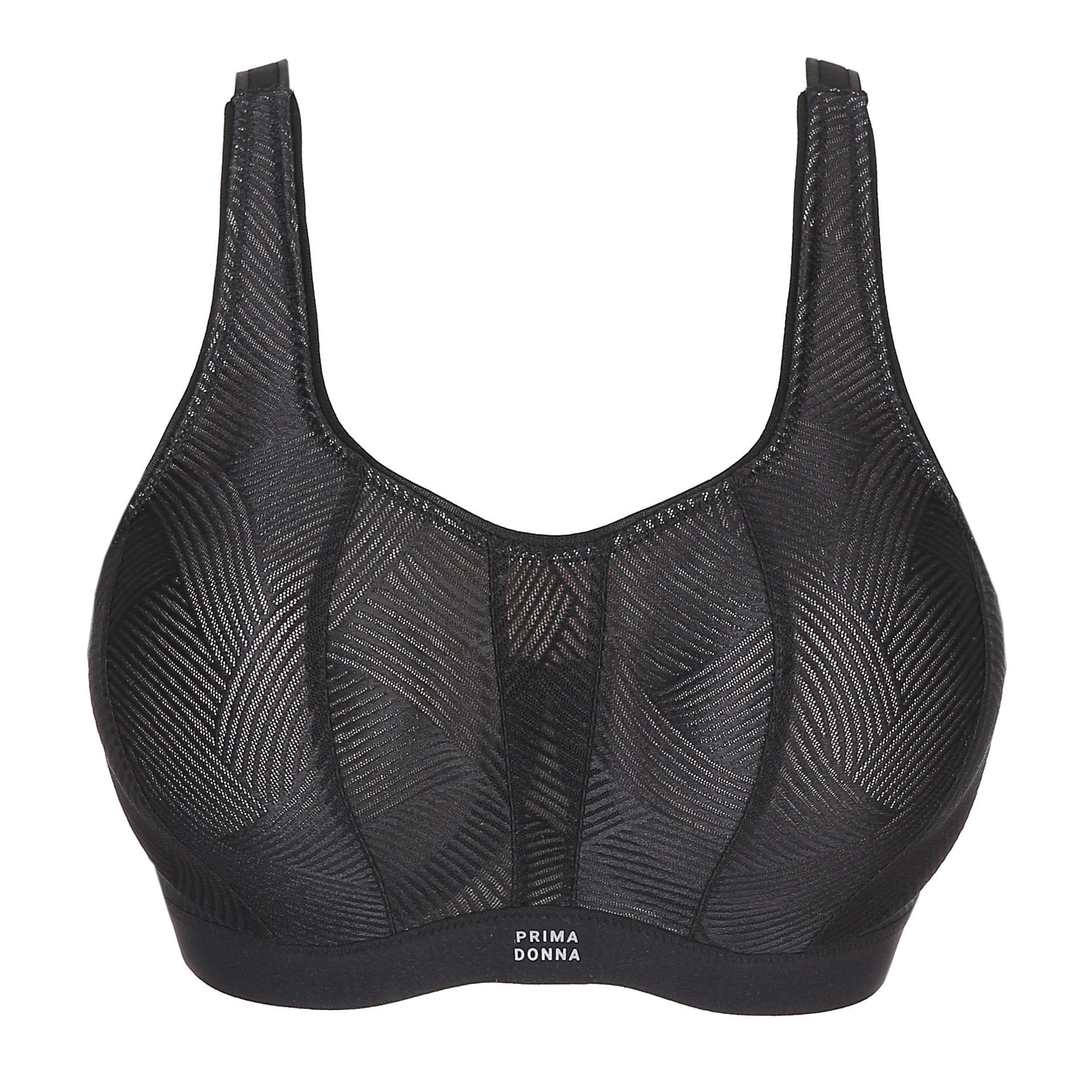 Prima Donna "The Game" Black UW Sports Bra (C-H)