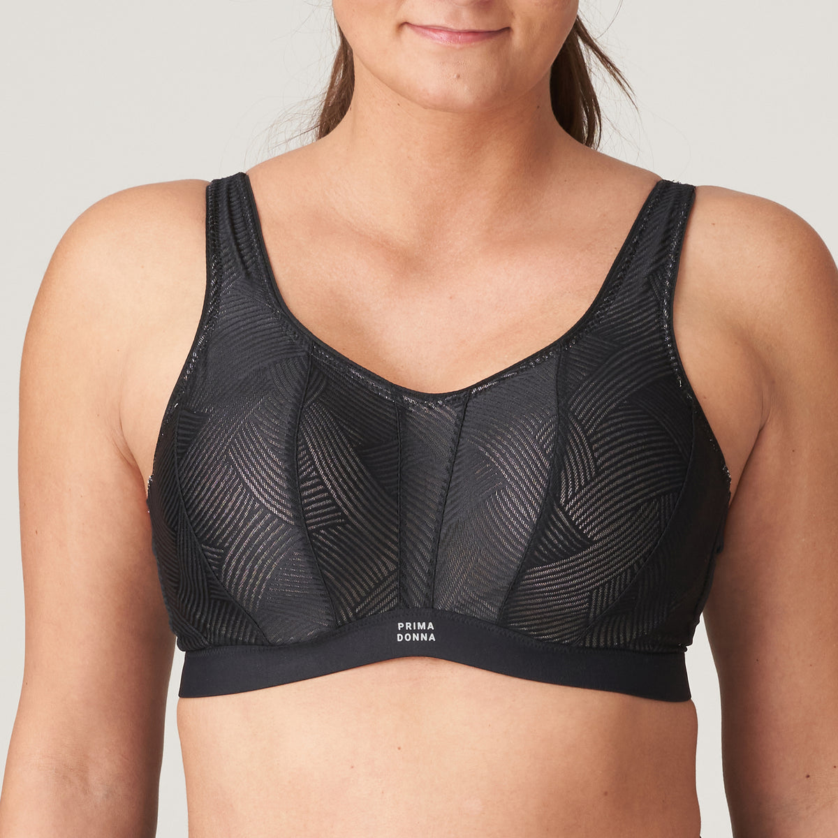 Prima Donna "The Game" Black UW Sports Bra (C-H)