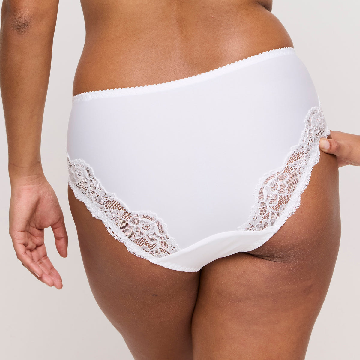 Prima Donna "Madison" White Full Briefs