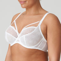 Prima Donna "Sophora" White UW Balcony Bra (C-G)