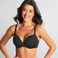Panache "365" Black UW Moulded Plunge Bra (D-H)