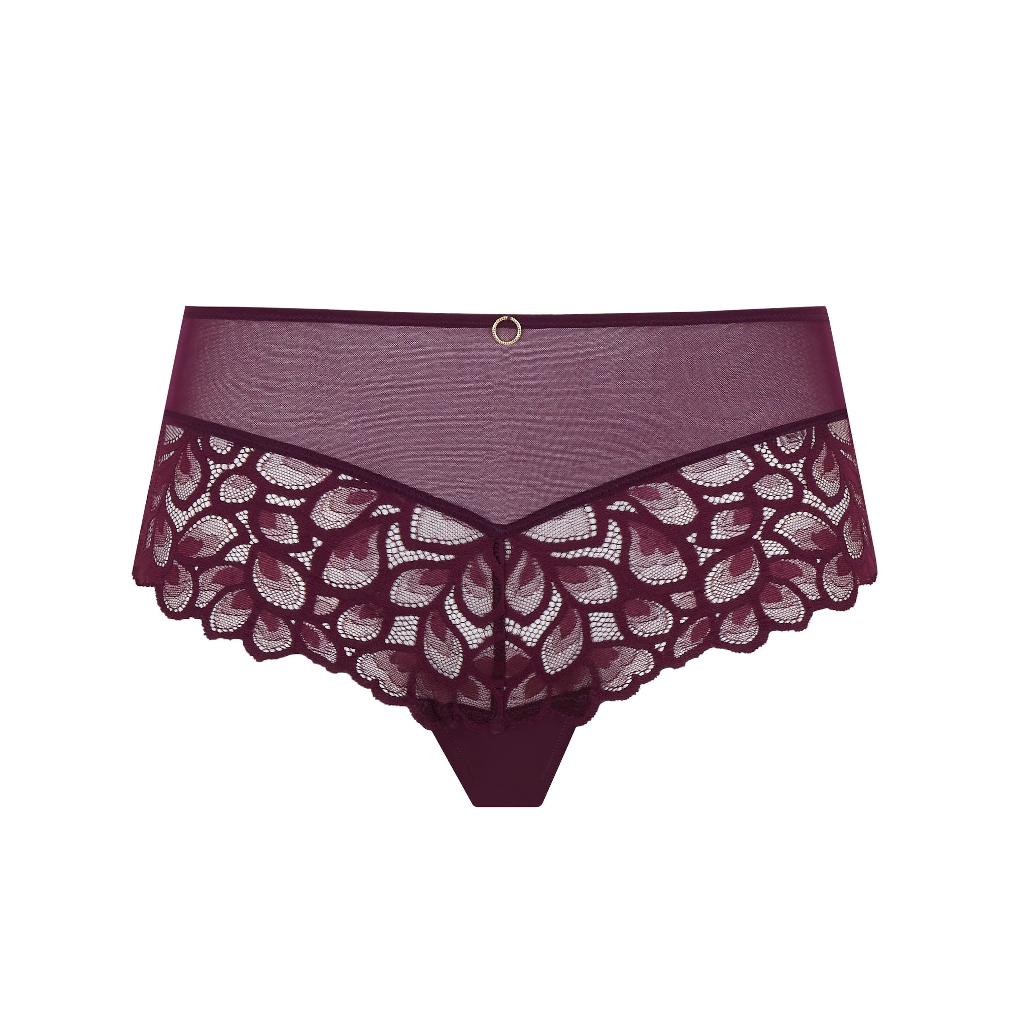 Panache "Allure" Plum Deep Brief
