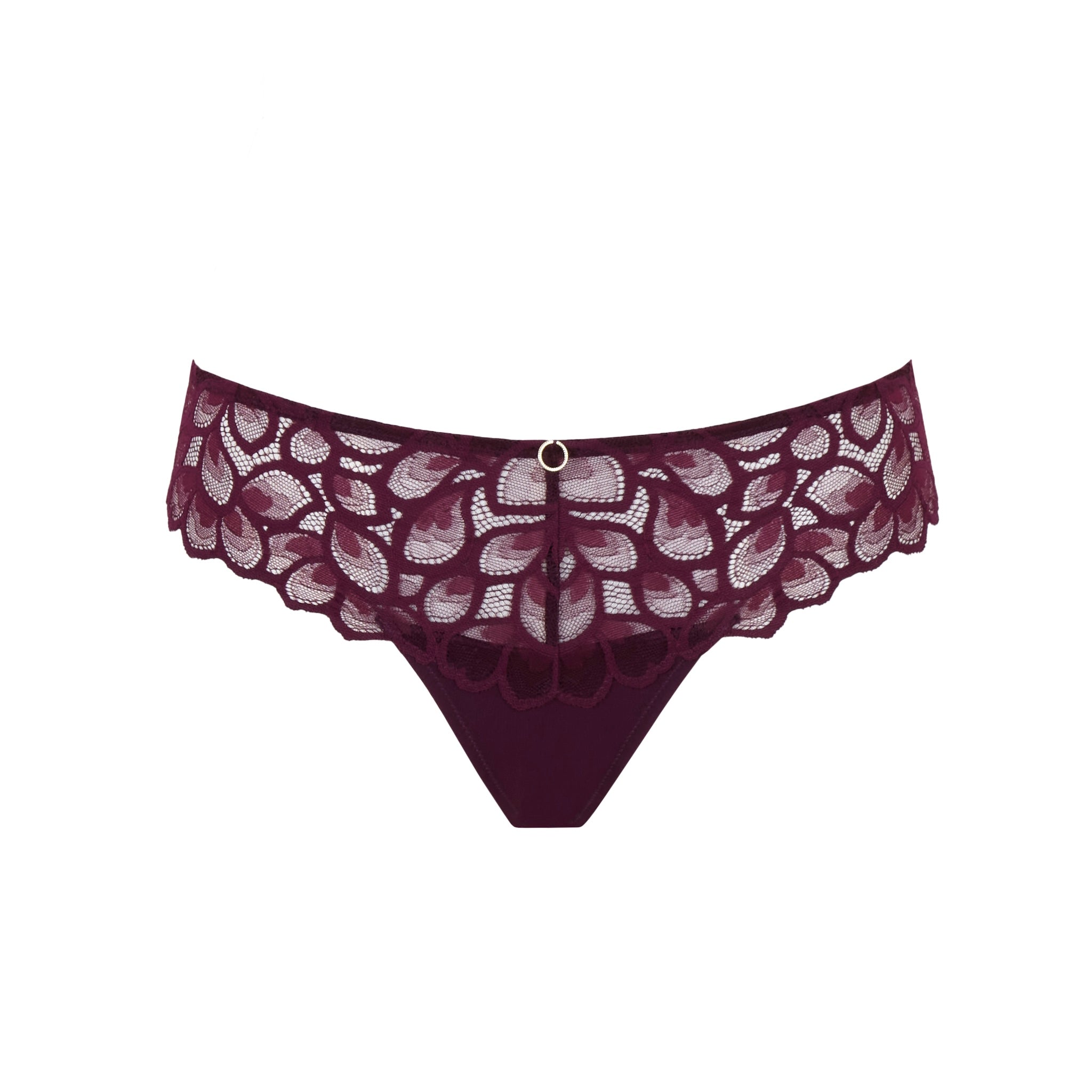 Panache "Allure" Plum Thong