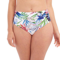 Fantasie "Santa Catalina" Full Bikini Brief - Lion's Lair Boutique - 2X, Bottom, Fantasie, Fashion, FUL, Pattern, SALE, Swimwear, Warehouse, White, XL - Fantasie