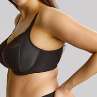 Sculptresse "Amara" Black UW Full Cup Bra (DD-K)