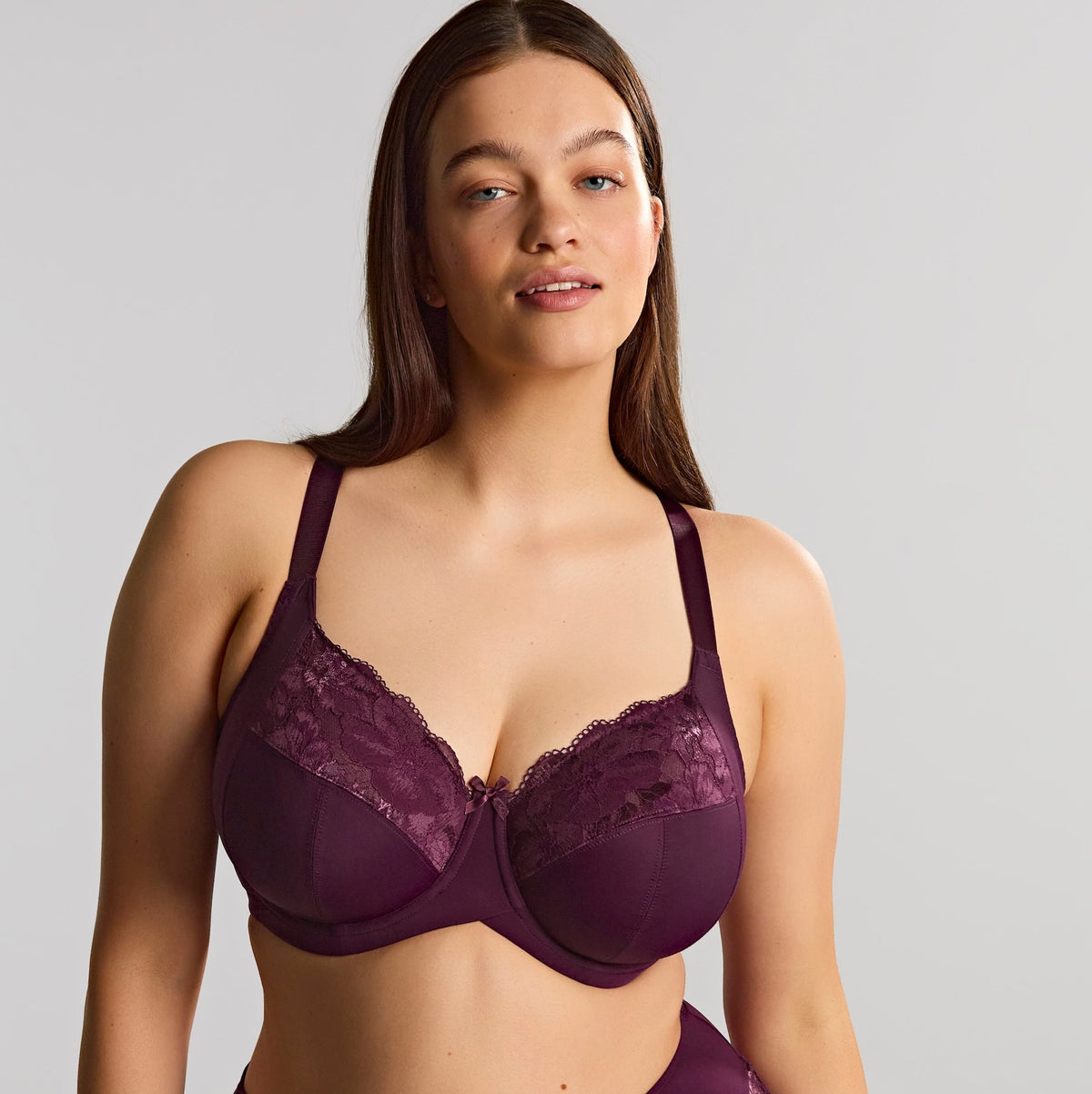 Sculptresse "Amara" Plum Full Cup Bra (E-HH)