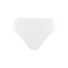 Freya "Sundance" White High Waist Bikini Brief - Lion's Lair Boutique - 2X, ALT, Bottom, continuity, Freya, HIW, L, M, S, SALE, Solid, Sundance, Swimwear, Warehouse, White, XL, XS - Freya