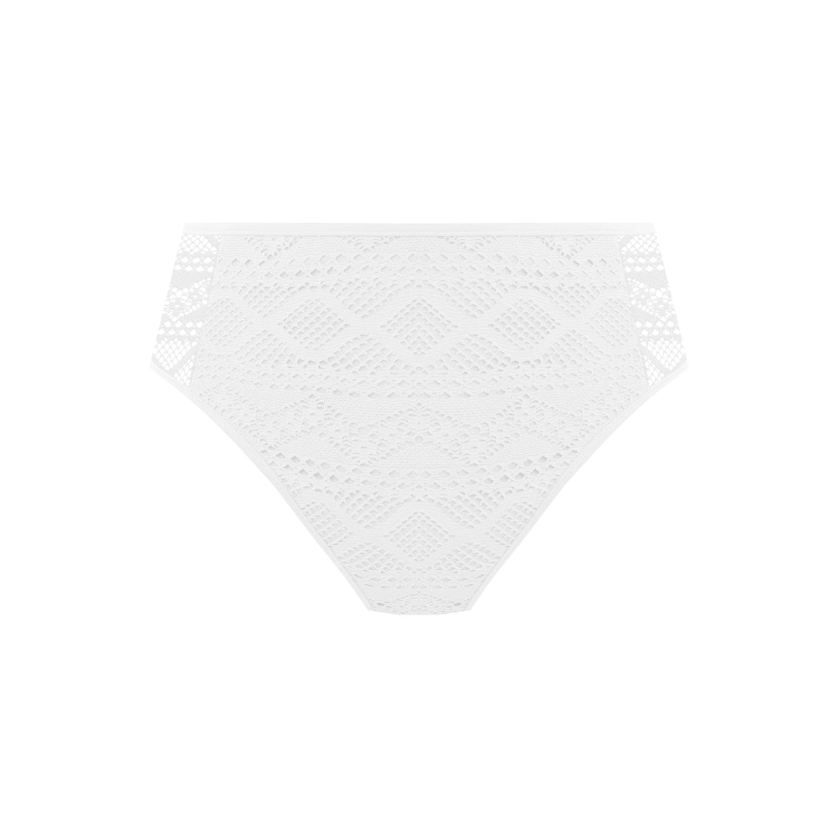 Freya "Sundance" White High Waist Bikini Brief - Lion's Lair Boutique - 2X, ALT, Bottom, continuity, Freya, HIW, L, M, S, SALE, Solid, Sundance, Swimwear, Warehouse, White, XL, XS - Freya